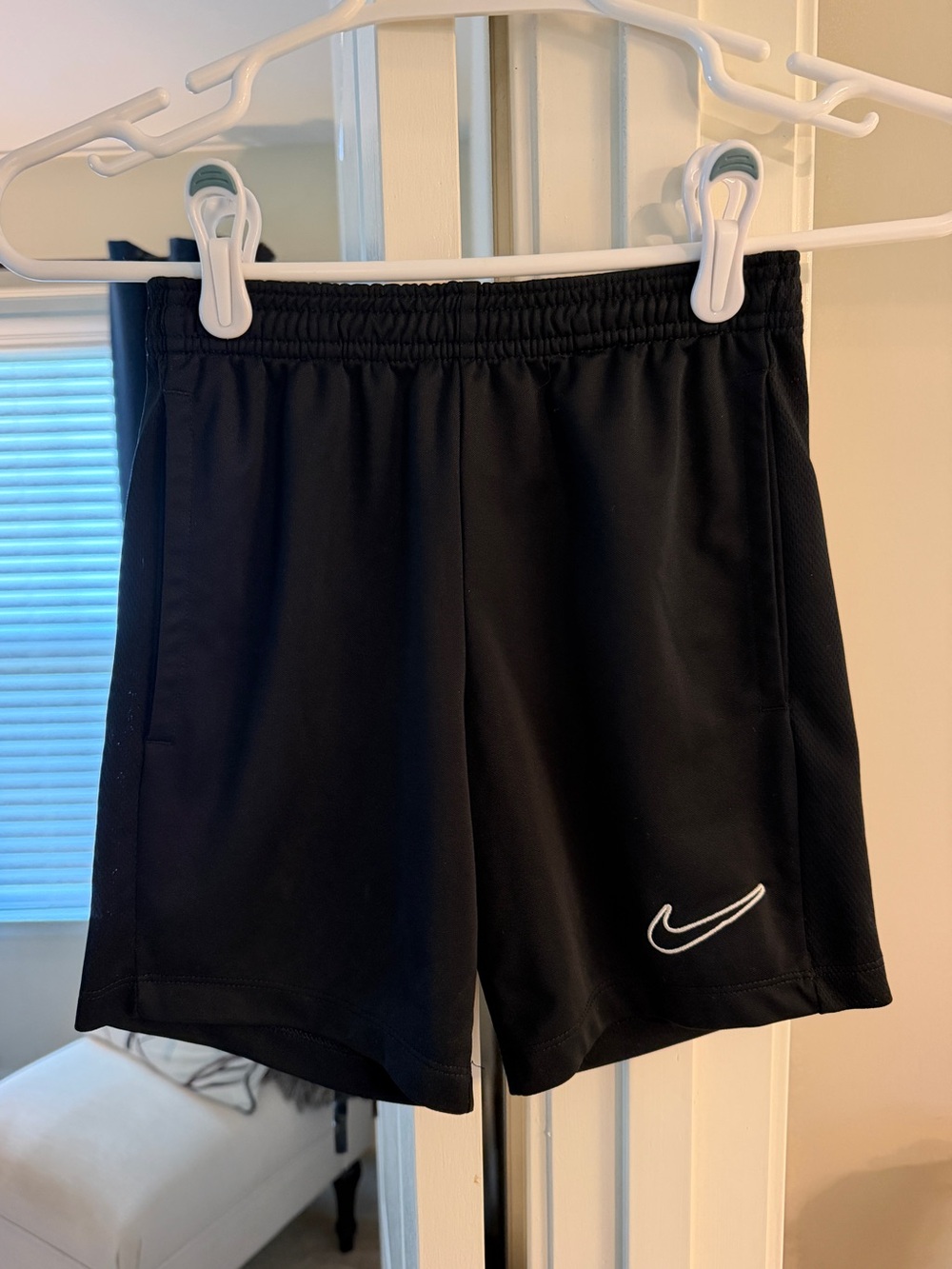 Boys Black Nike Dri-Fit Shorts - Small / Excellent Condition